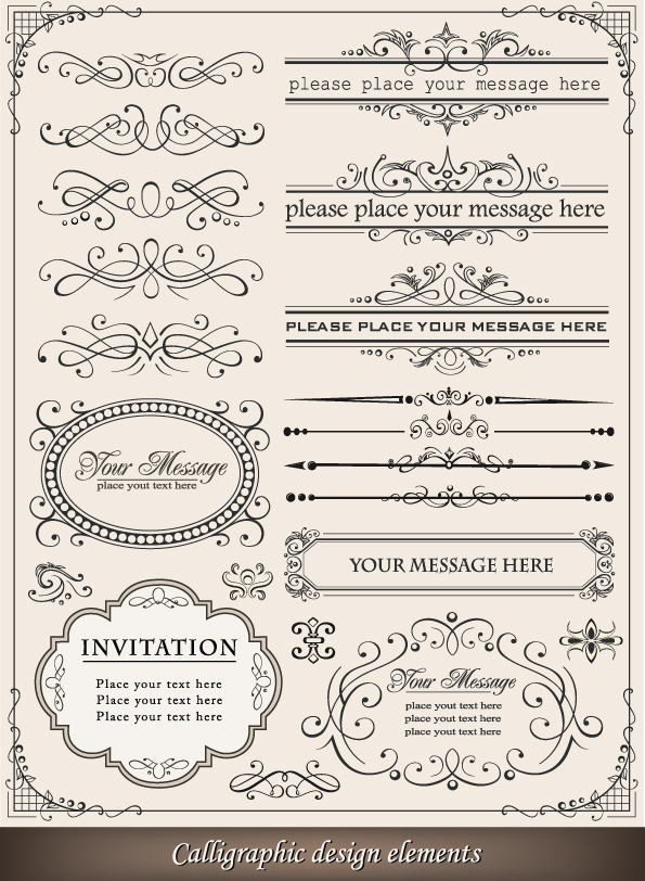 free vector Europeanstyle lace border 03 vector